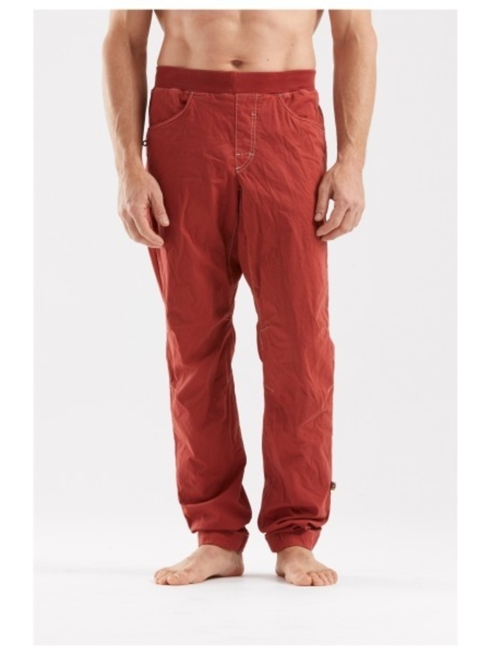 Men's Red Jogger Sweatpants - Comfortable Everyday Fit